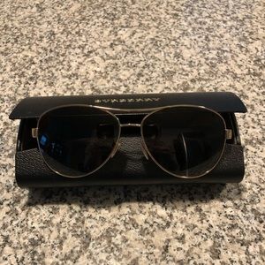 Burberry aviator sunglasses